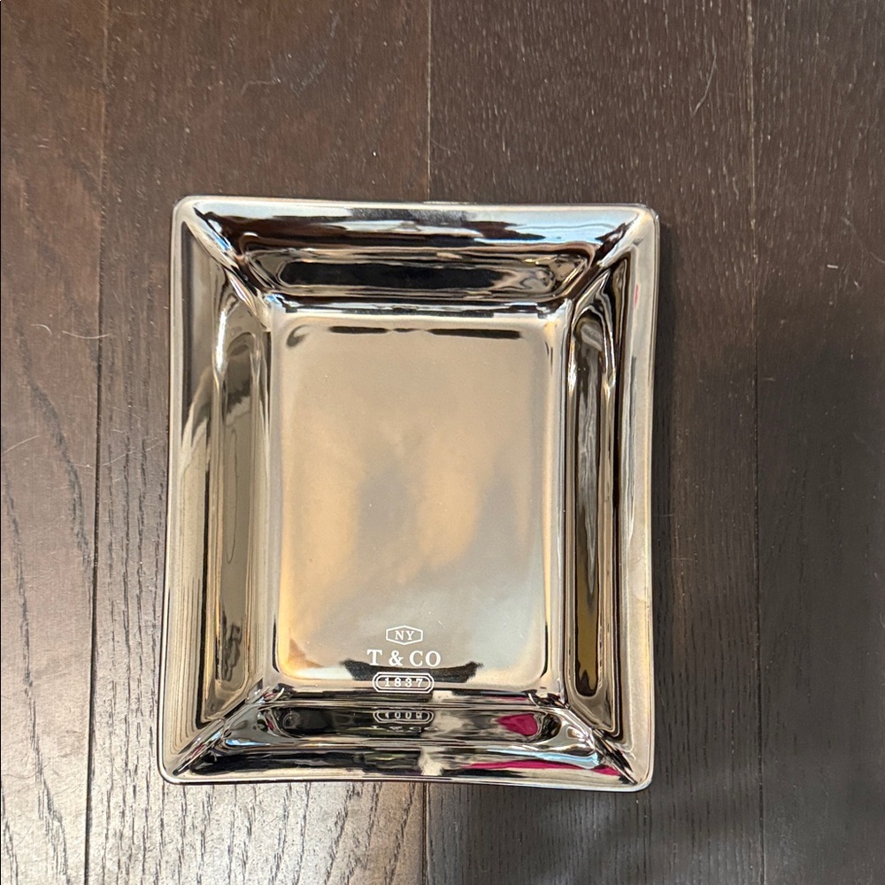 Tiffany & Co. White Porcelain Rectangular Dish